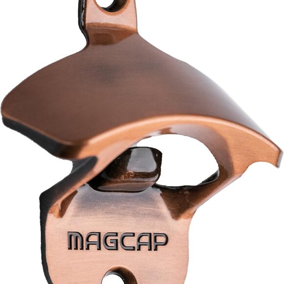 Outdoor Bottle Opener Wall Mounted - Style Magnetic Beer Bottle Opener that Catc - Picture 1 of 5